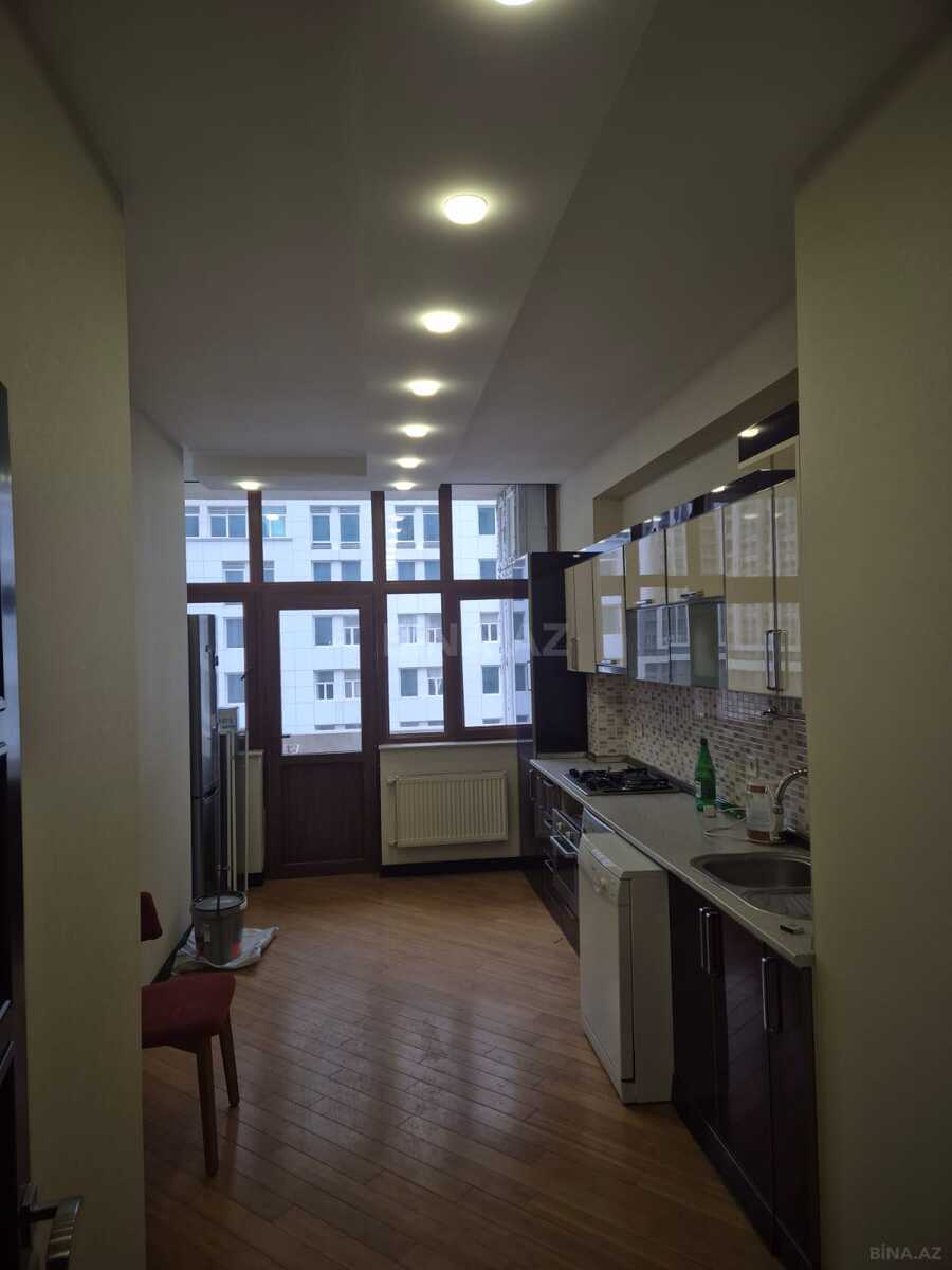 3 otaqlı yeni tikili - Şah İsmayıl Xətai m. - 120 m² (4)