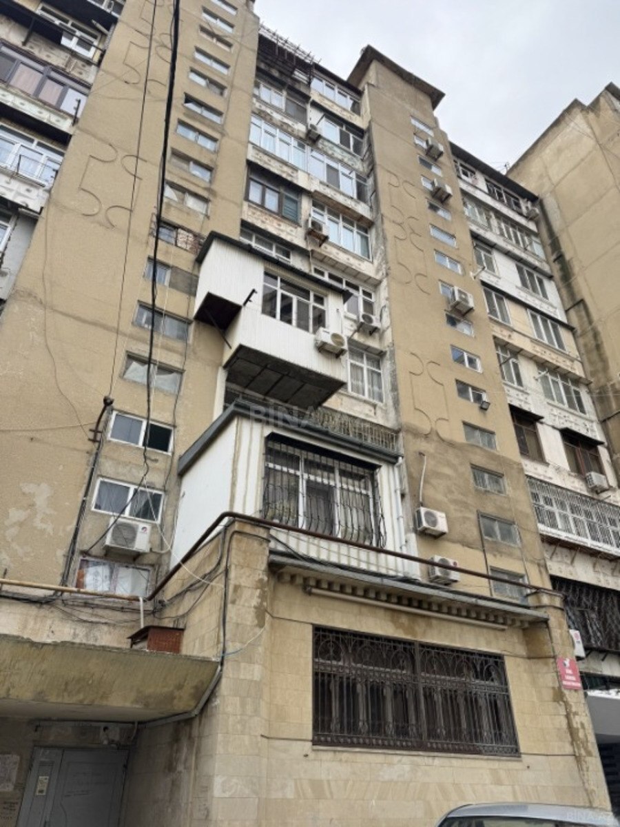 3 otaqlı köhnə tikili - Memar Əcəmi m. - 80 m² (14)