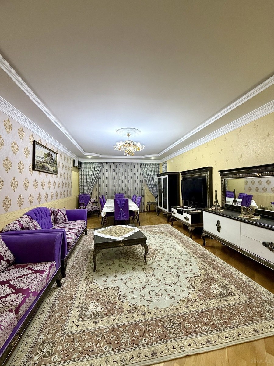 3 otaqlı yeni tikili - Memar Əcəmi m. - 148 m² (1)