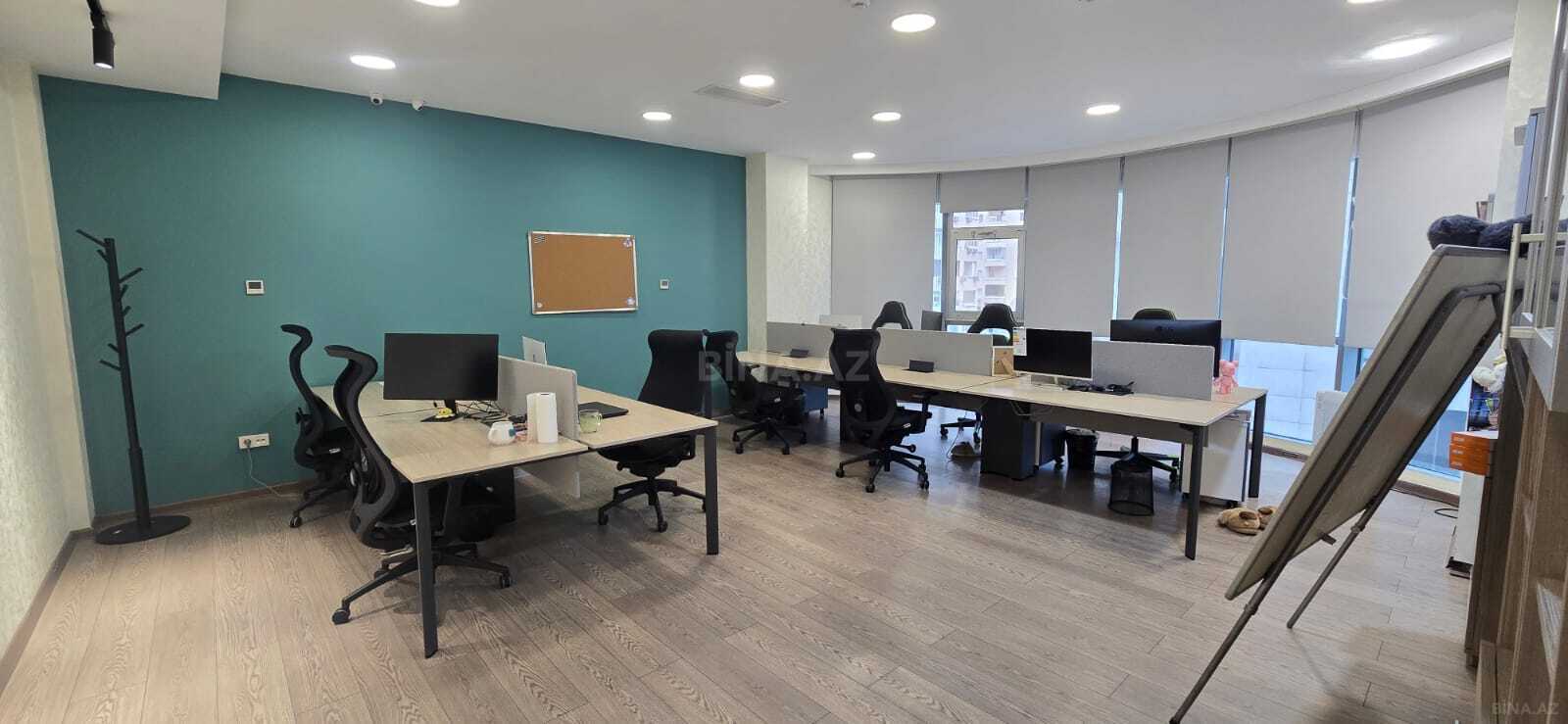 4 otaqlı ofis - Şah İsmayıl Xətai m. - 200 m² (2)