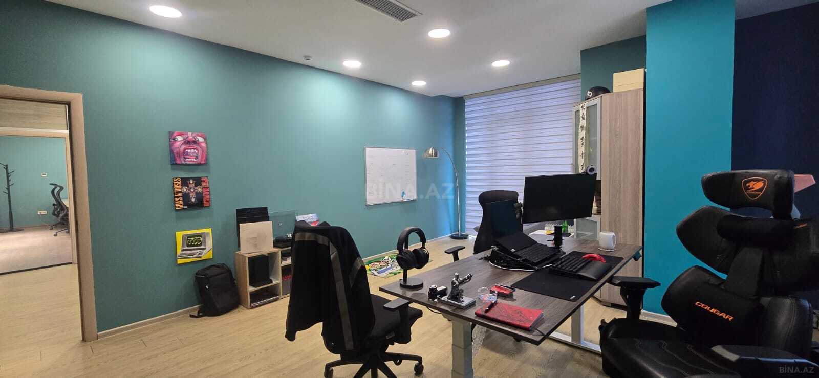 4 otaqlı ofis - Şah İsmayıl Xətai m. - 200 m² (1)