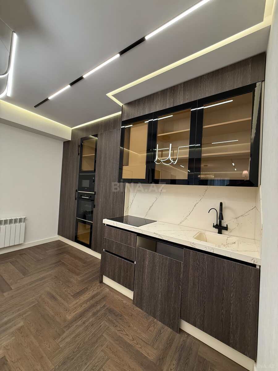 3 otaqlı yeni tikili - Şah İsmayıl Xətai m. - 122 m² (14)