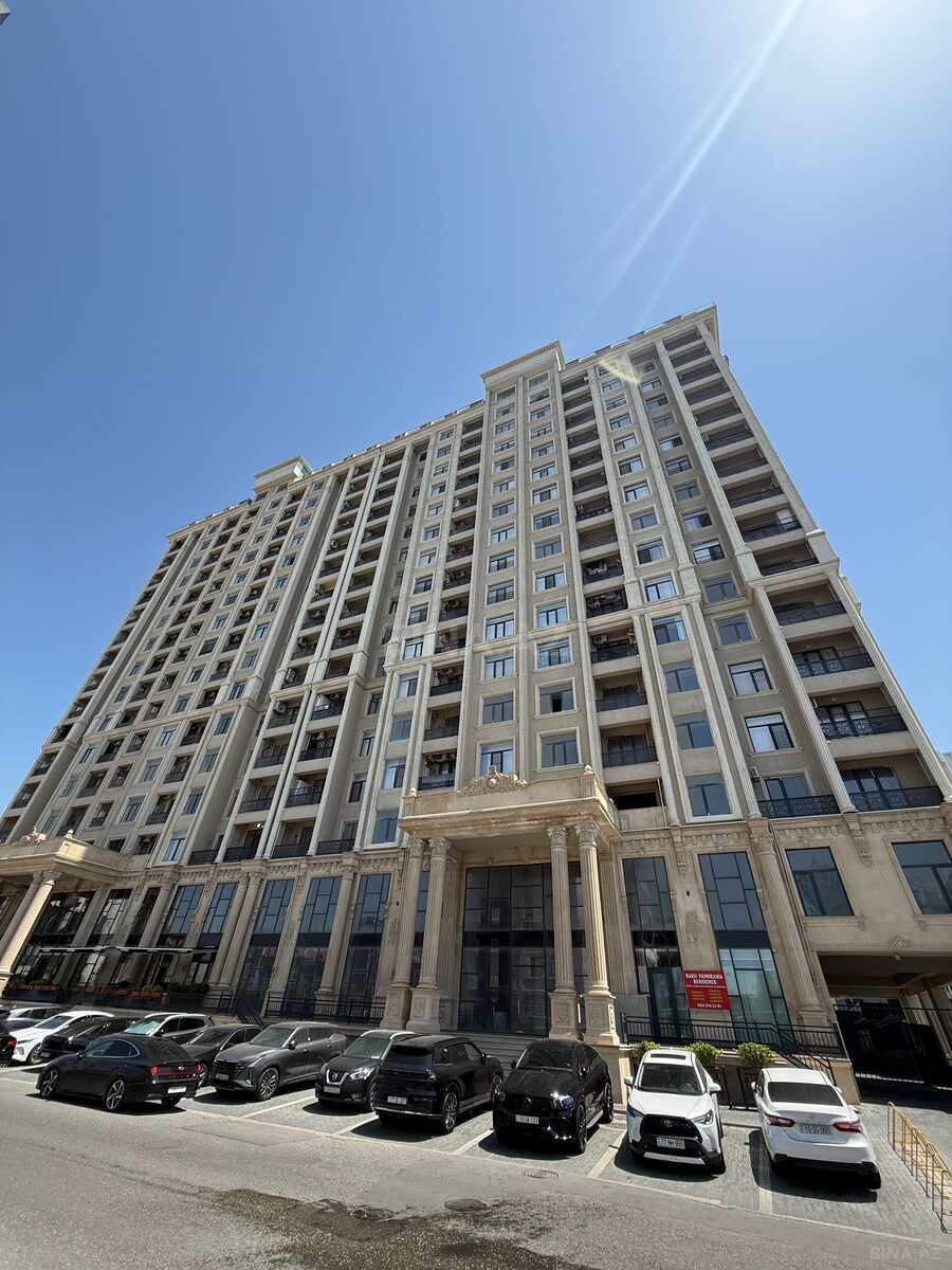 3 otaqlı yeni tikili - Şah İsmayıl Xətai m. - 122 m² (1)