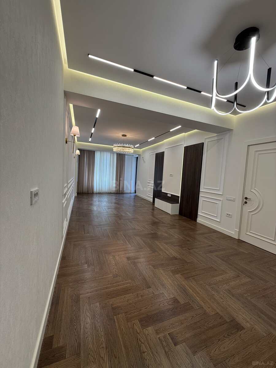 3 otaqlı yeni tikili - Şah İsmayıl Xətai m. - 122 m² (2)