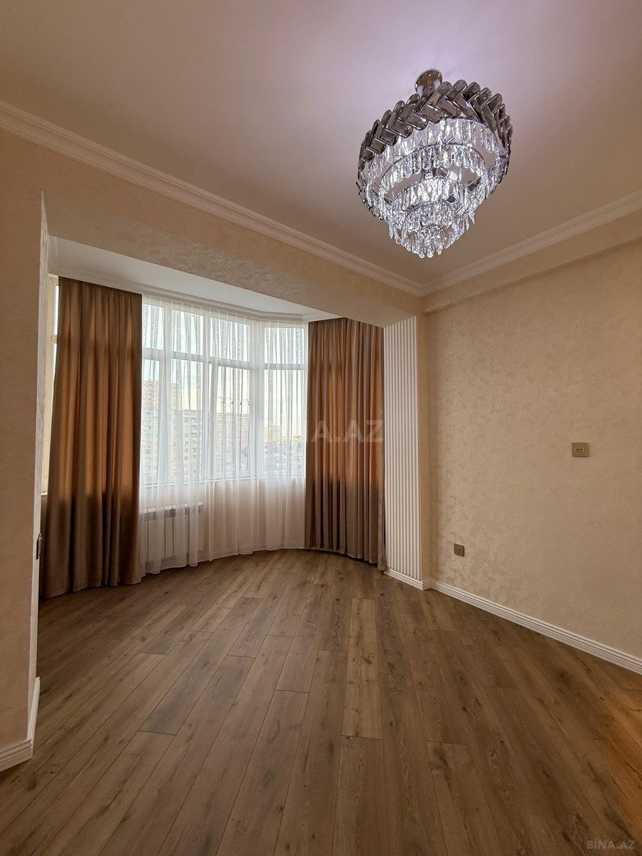3 otaqlı yeni tikili - İnşaatçılar m. - 90 m² (4)