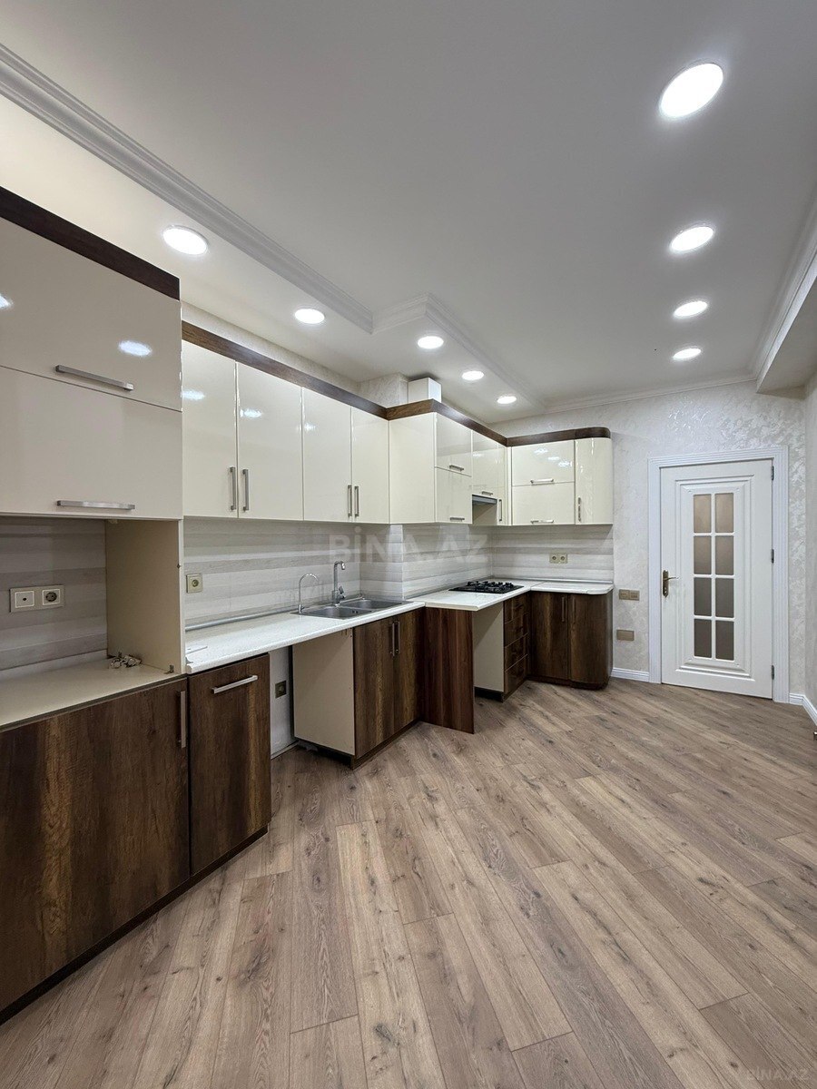 3 otaqlı yeni tikili - İnşaatçılar m. - 90 m² (12)