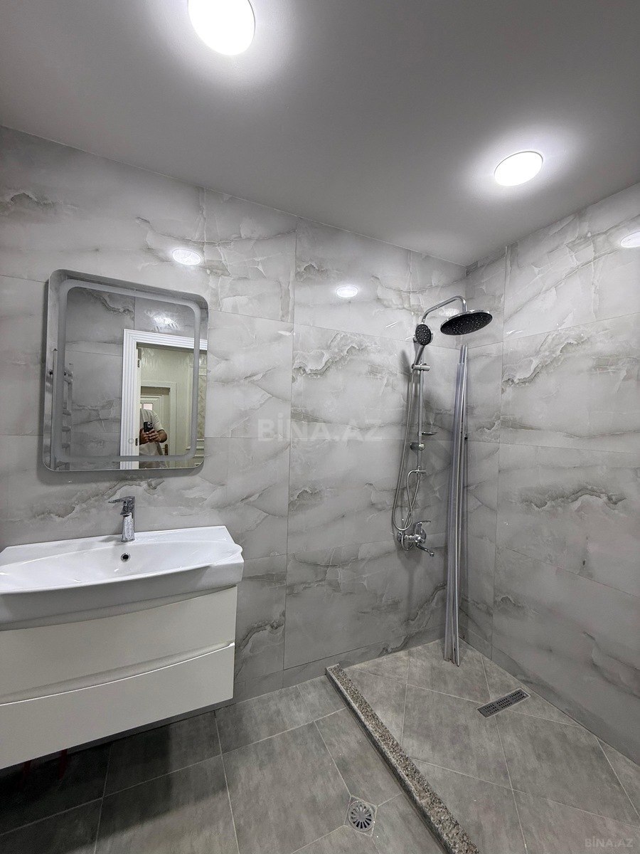3 otaqlı yeni tikili - İnşaatçılar m. - 90 m² (10)