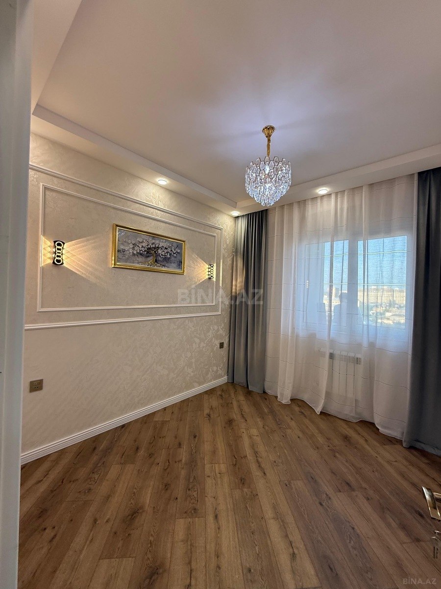 3 otaqlı yeni tikili - İnşaatçılar m. - 90 m² (14)
