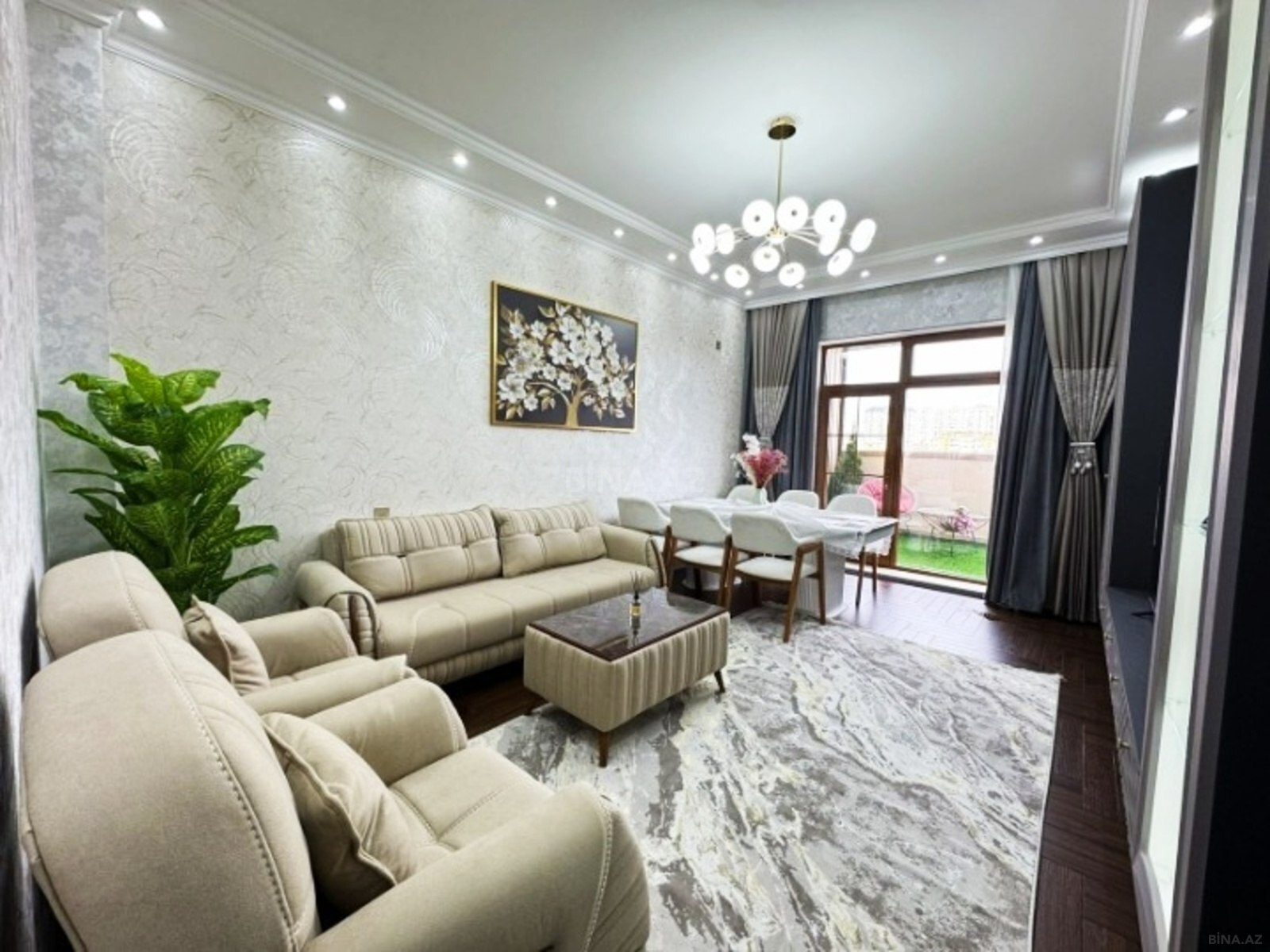3 otaqlı yeni tikili - Əhmədli m. - 106 m² (3)