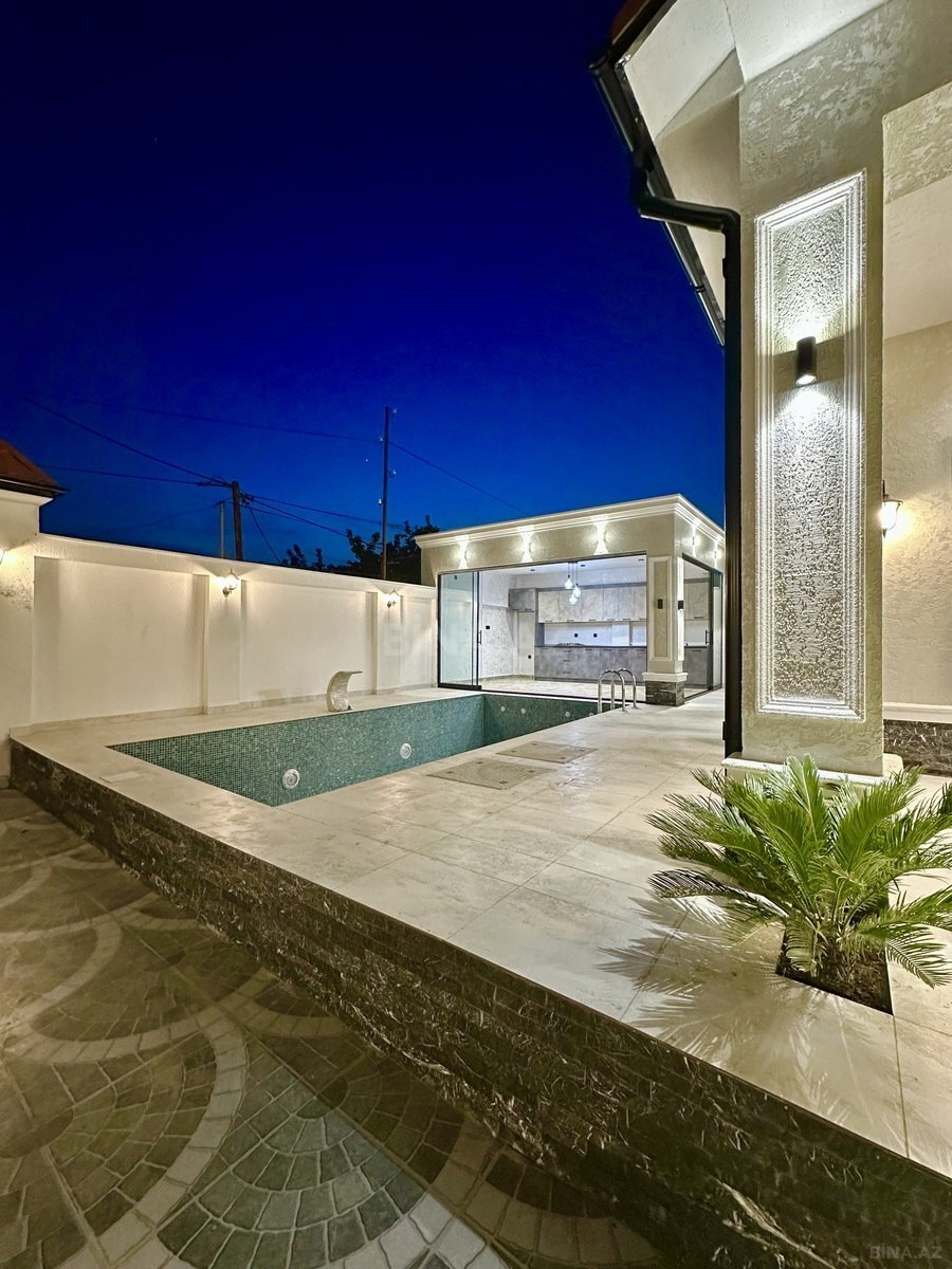 4 otaqlı həyət evi/bağ evi - Mərdəkan q. - 180 m² (4)