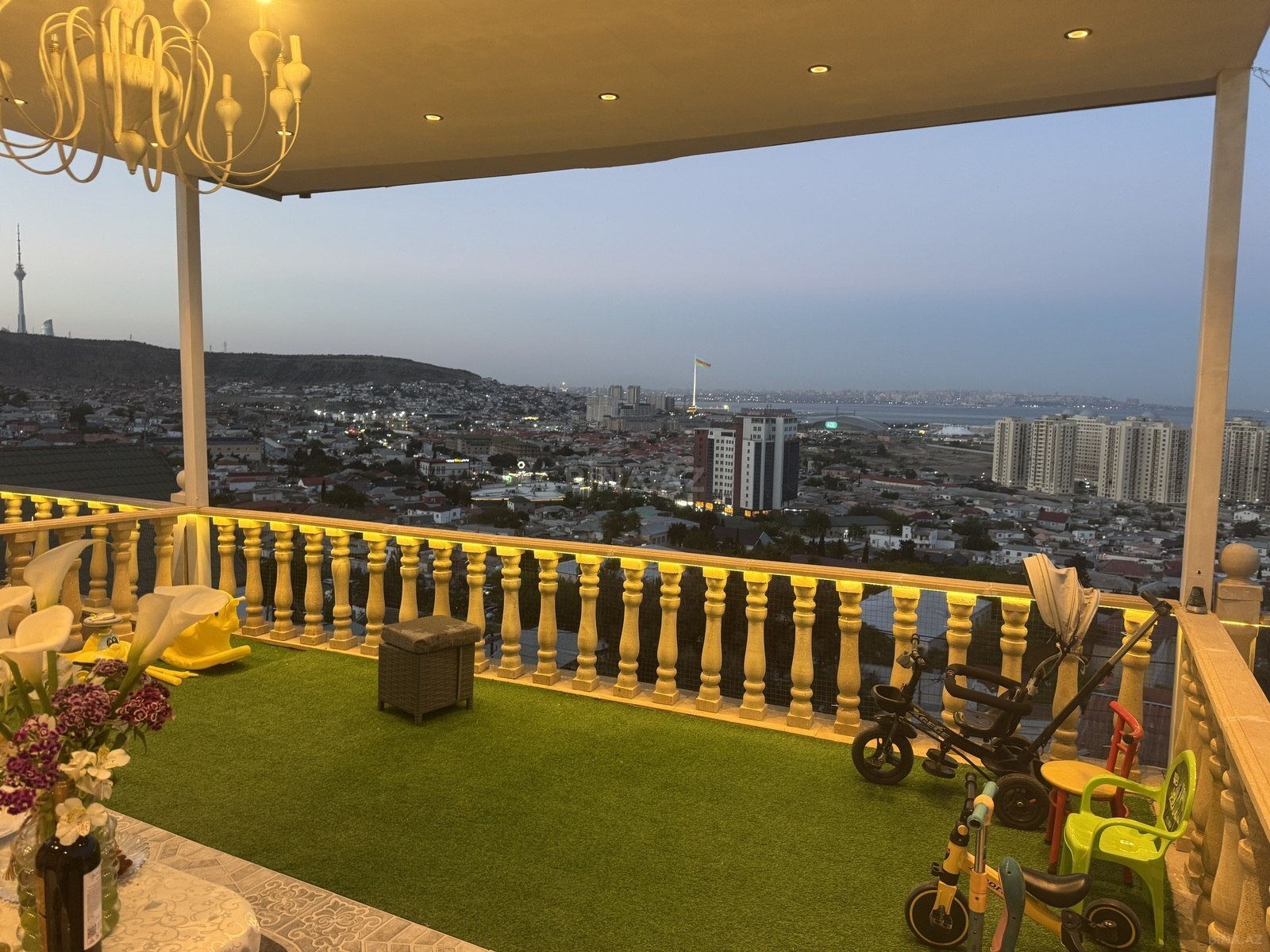 3 otaqlı həyət evi/bağ evi - Badamdar q. - 100 m² (2)