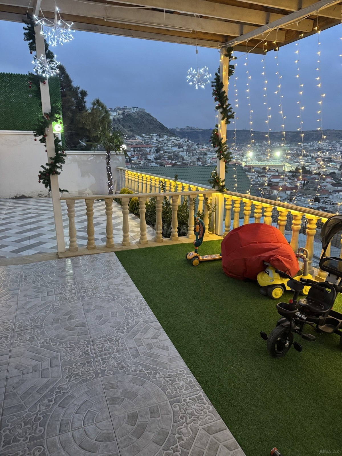 3 otaqlı həyət evi/bağ evi - Badamdar q. - 100 m² (19)