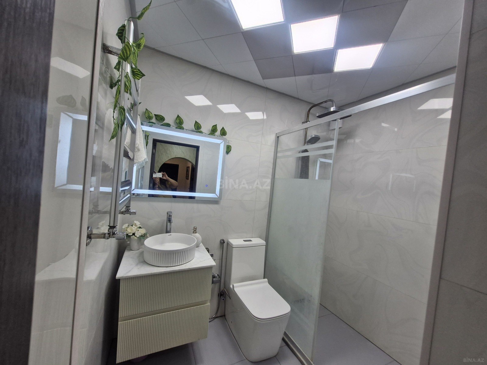 4 otaqlı yeni tikili - Həzi Aslanov m. - 118 m² (14)