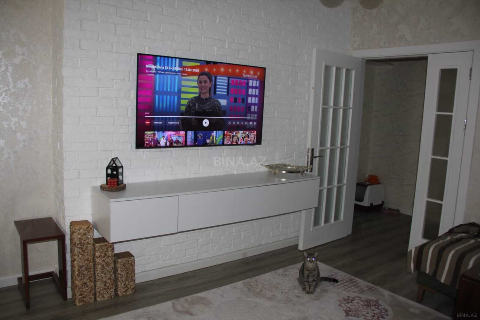 4 otaqlı yeni tikili - Həzi Aslanov q. - 109.5 m² (6)