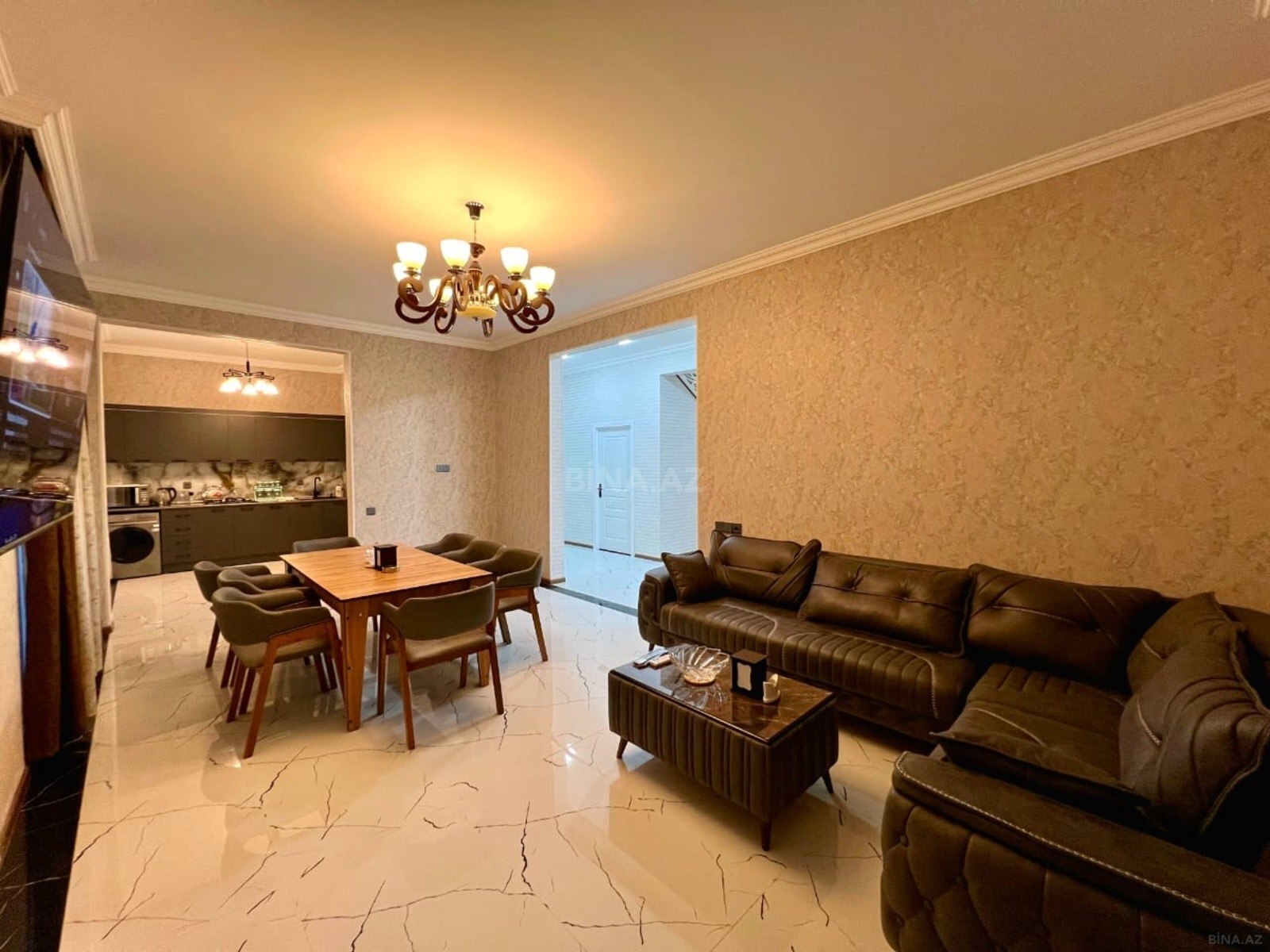 8 otaqlı həyət evi/bağ evi - Qəbələ - 220 m² (15)