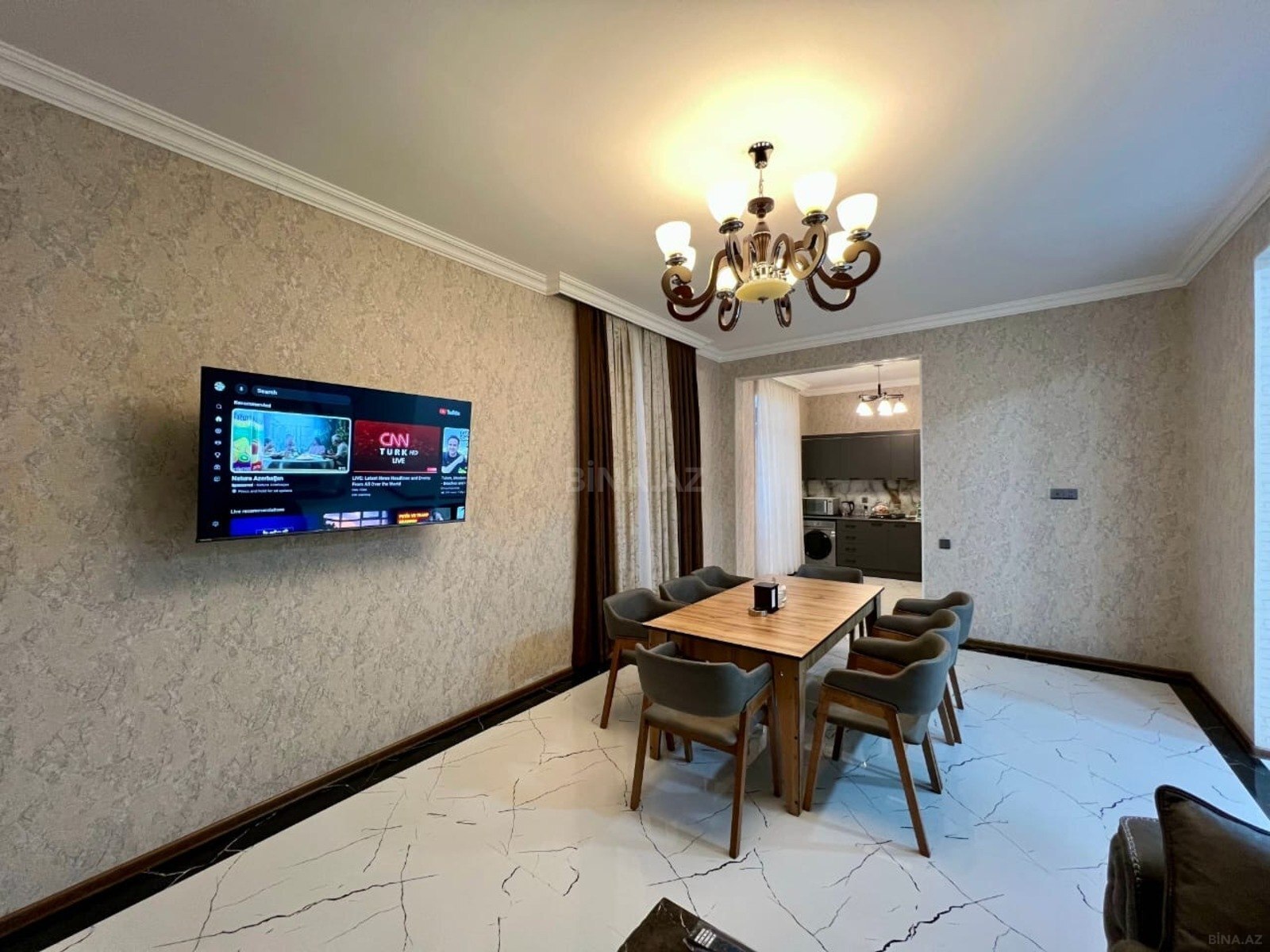 8 otaqlı həyət evi/bağ evi - Qəbələ - 220 m² (14)