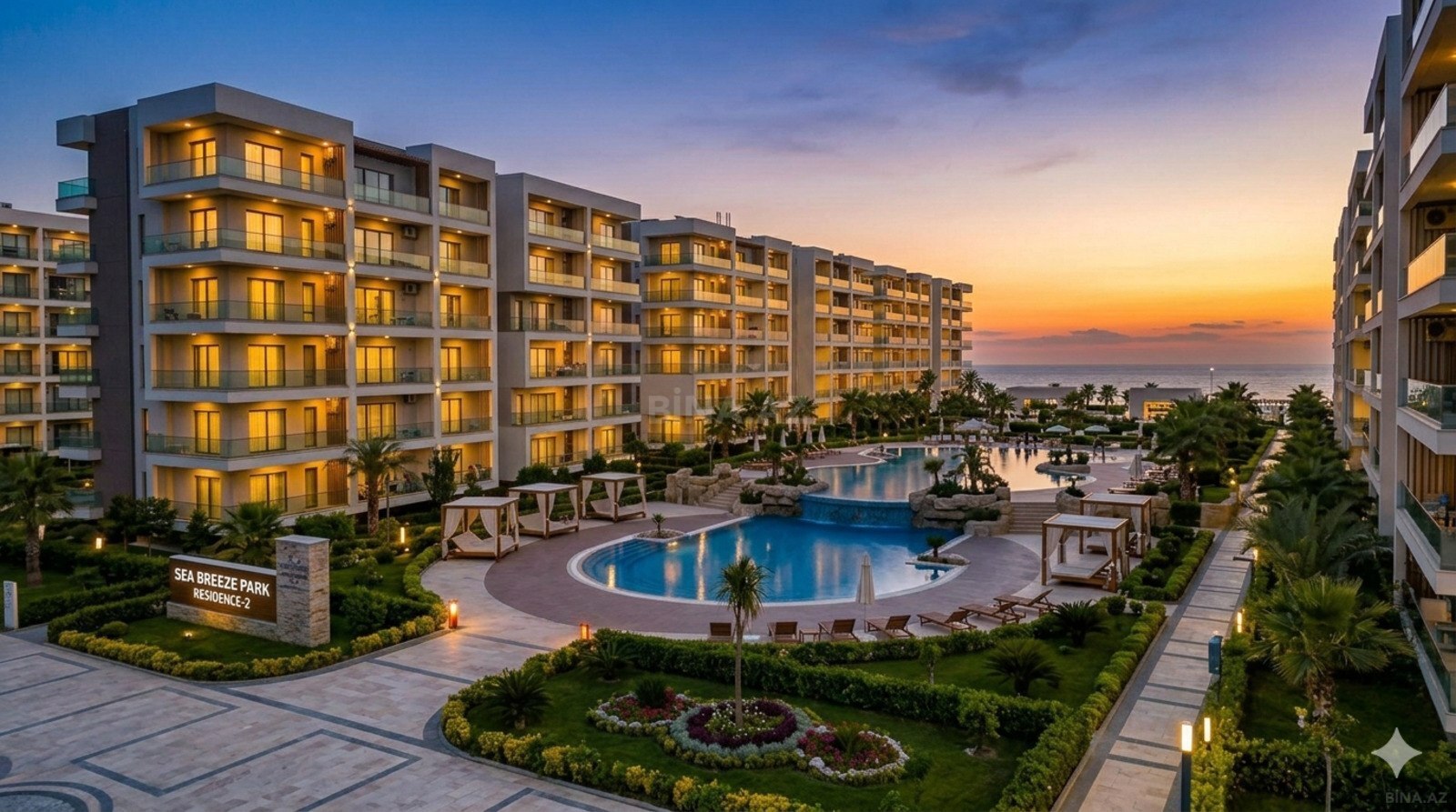 2 otaqlı yeni tikili - Nardaran q. - 60 m² (1)