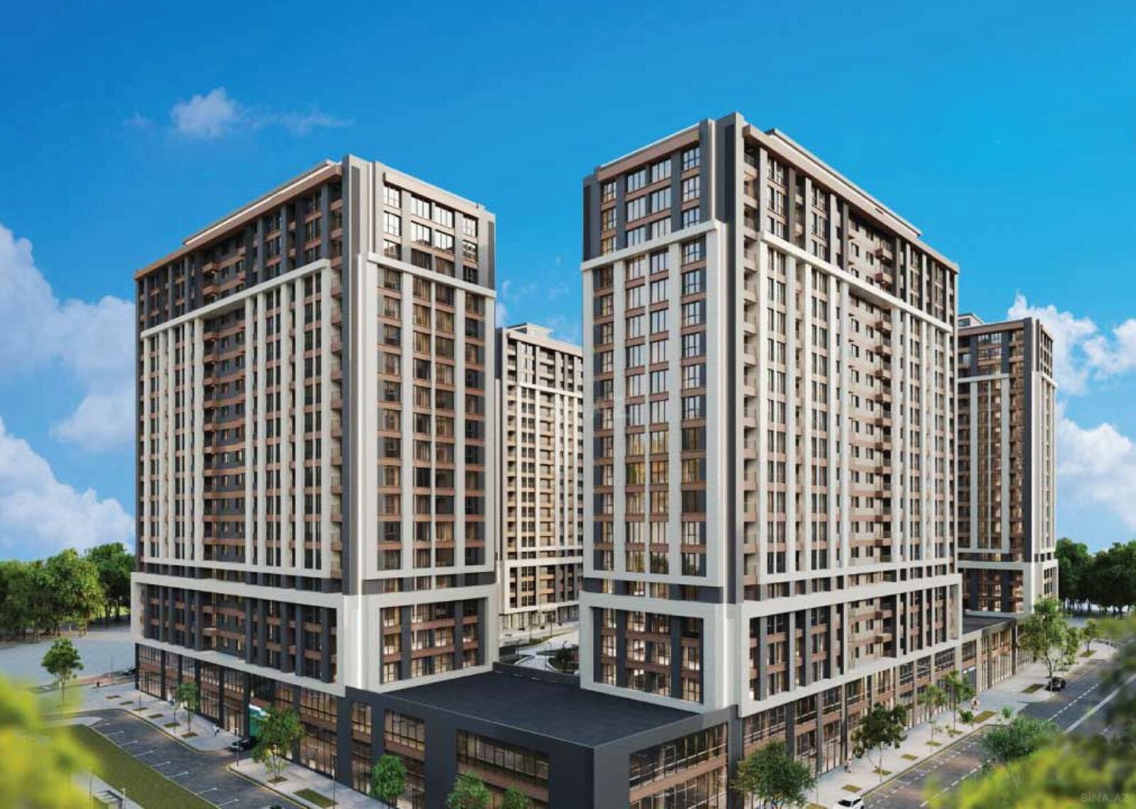 2 otaqlı yeni tikili - Şah İsmayıl Xətai m. - 70 m² (8)