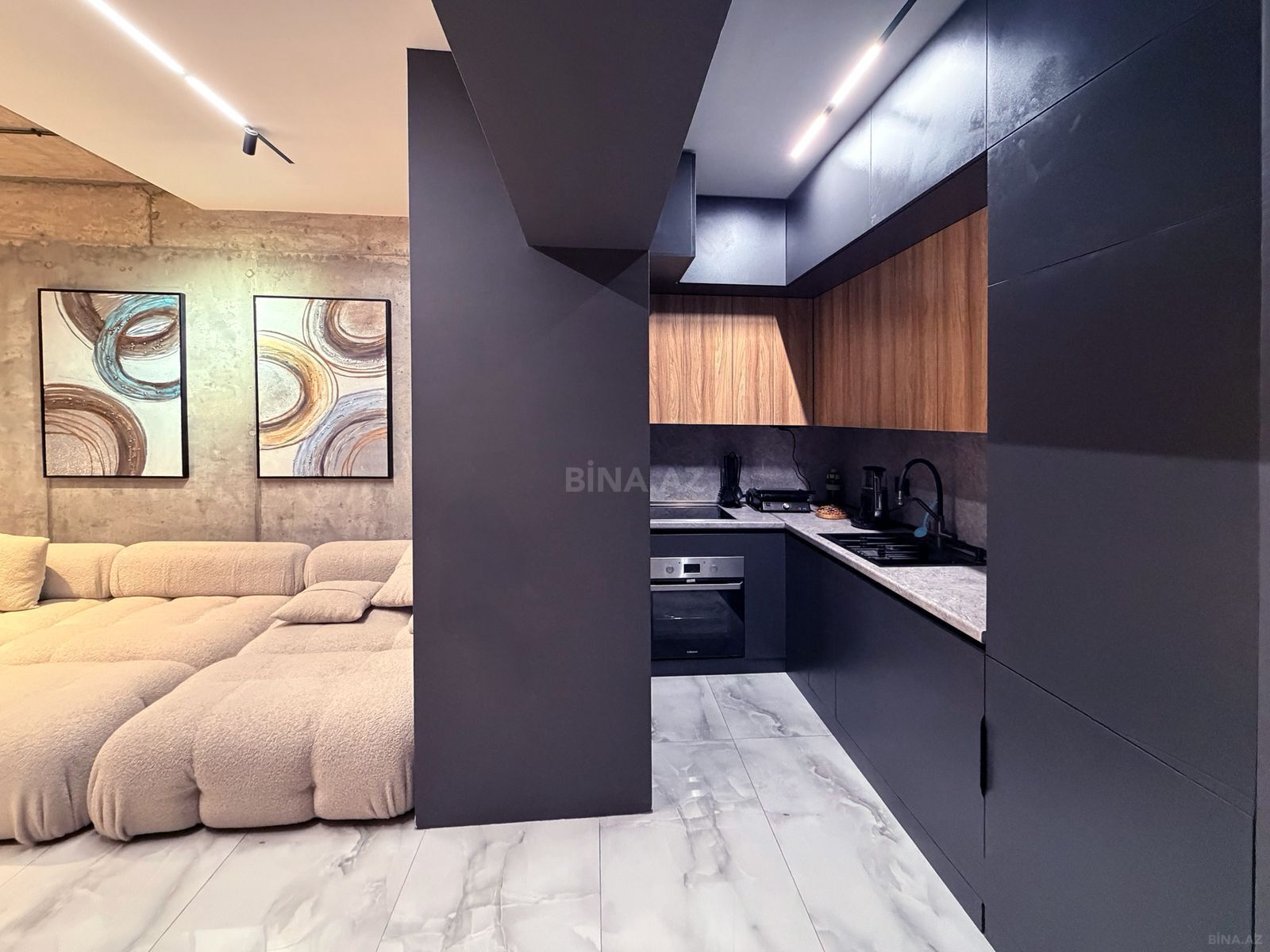 2 otaqlı yeni tikili - Şah İsmayıl Xətai m. - 70 m² (5)