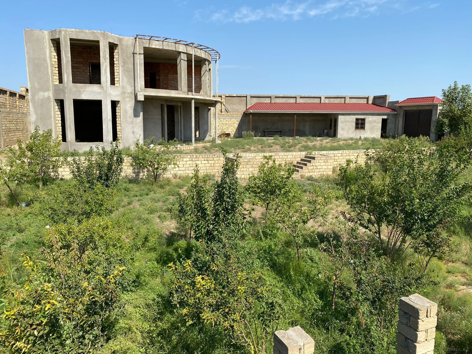 8 otaqlı həyət evi/bağ evi - Masazır q. - 322 m² (1)