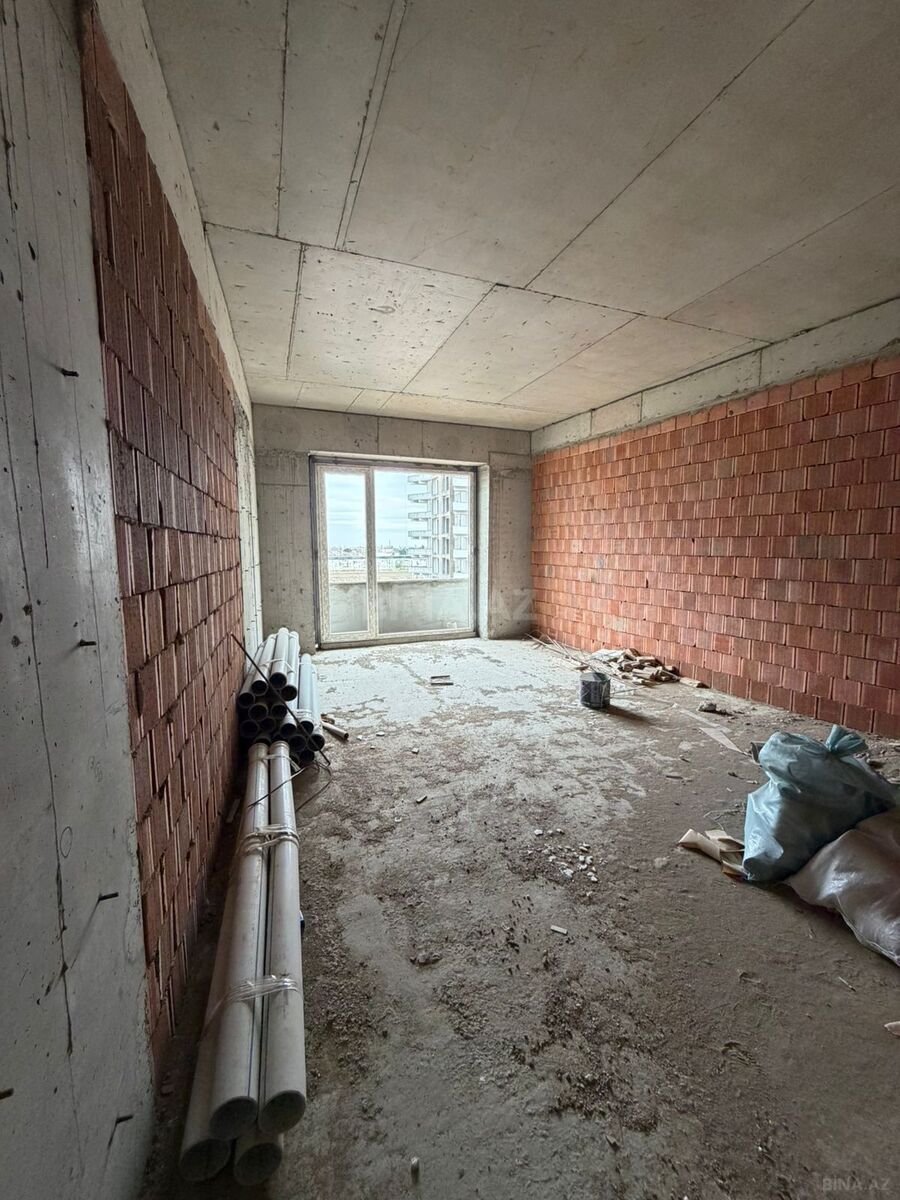 2 otaqlı yeni tikili - 9-cu mikrorayon q. - 90.8 m² (5)