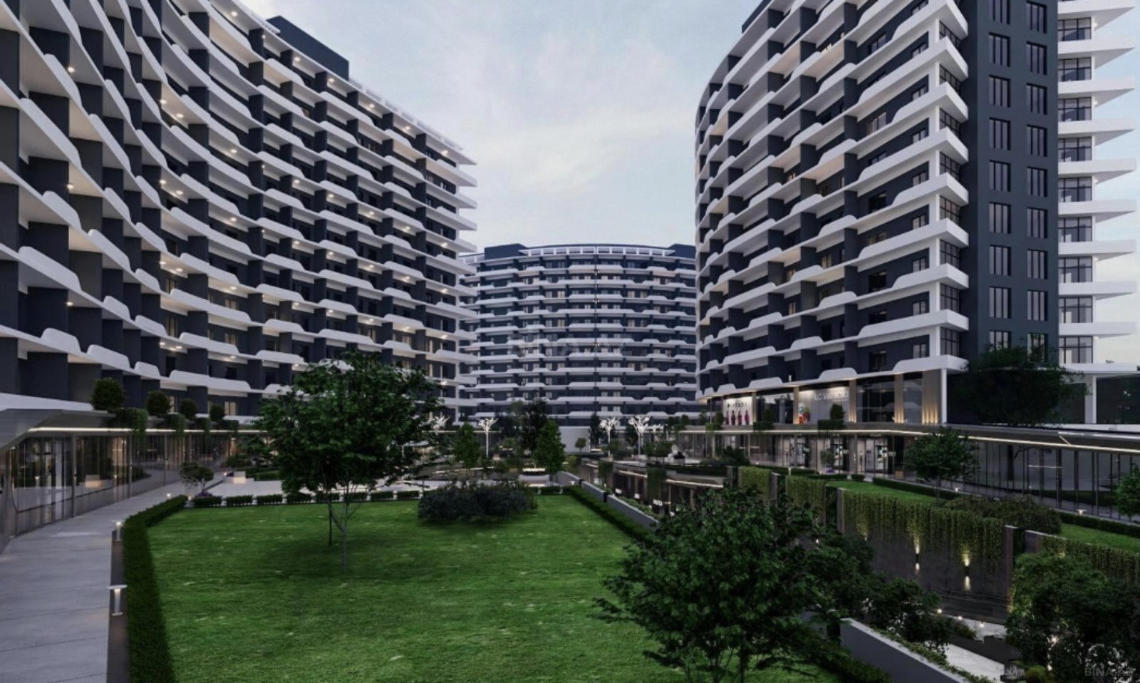 2 otaqlı yeni tikili - 9-cu mikrorayon q. - 90.8 m² (1)
