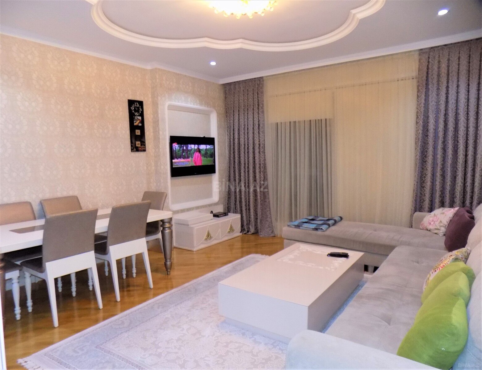 3 otaqlı yeni tikili - Səbail r. - 120 m² (2)
