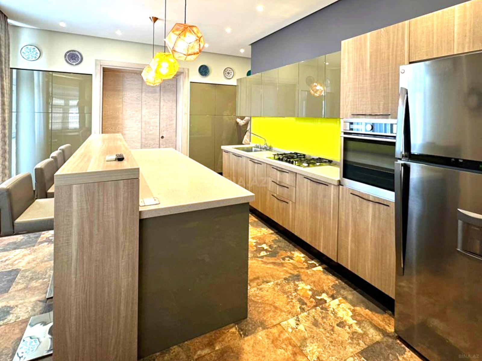 3 otaqlı yeni tikili - Həzi Aslanov m. - 140 m² (9)