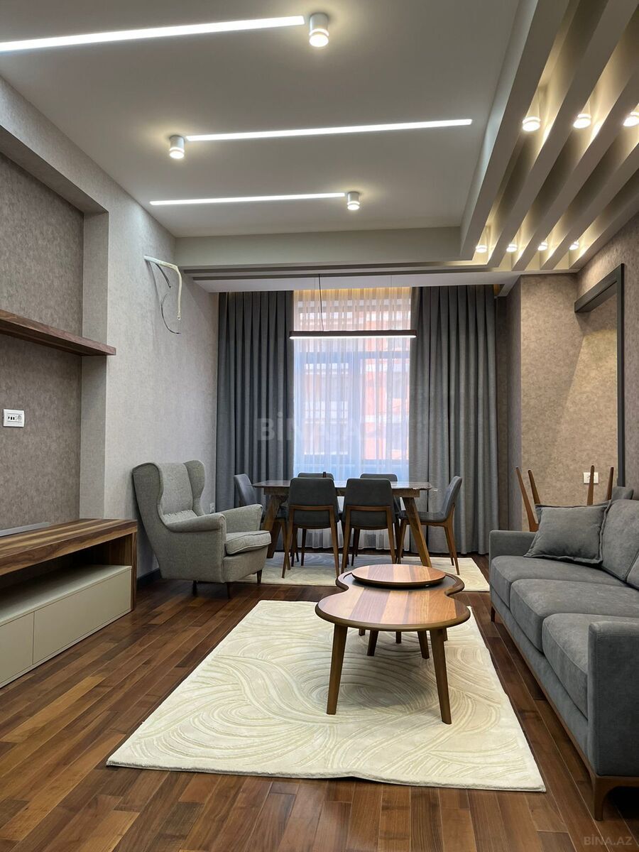 3 otaqlı yeni tikili - 8 Noyabr m. - 120 m² (1)