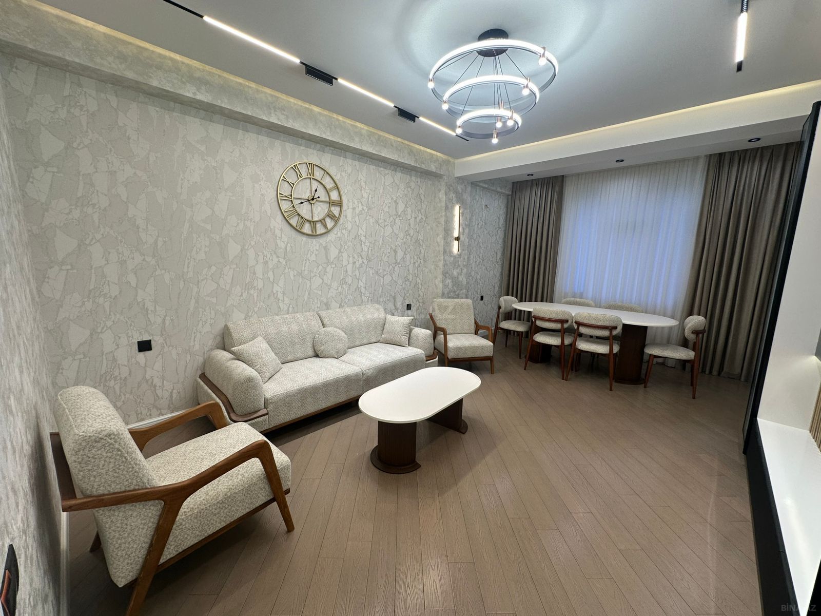 3 otaqlı yeni tikili - Gənclik m. - 115 m² (2)