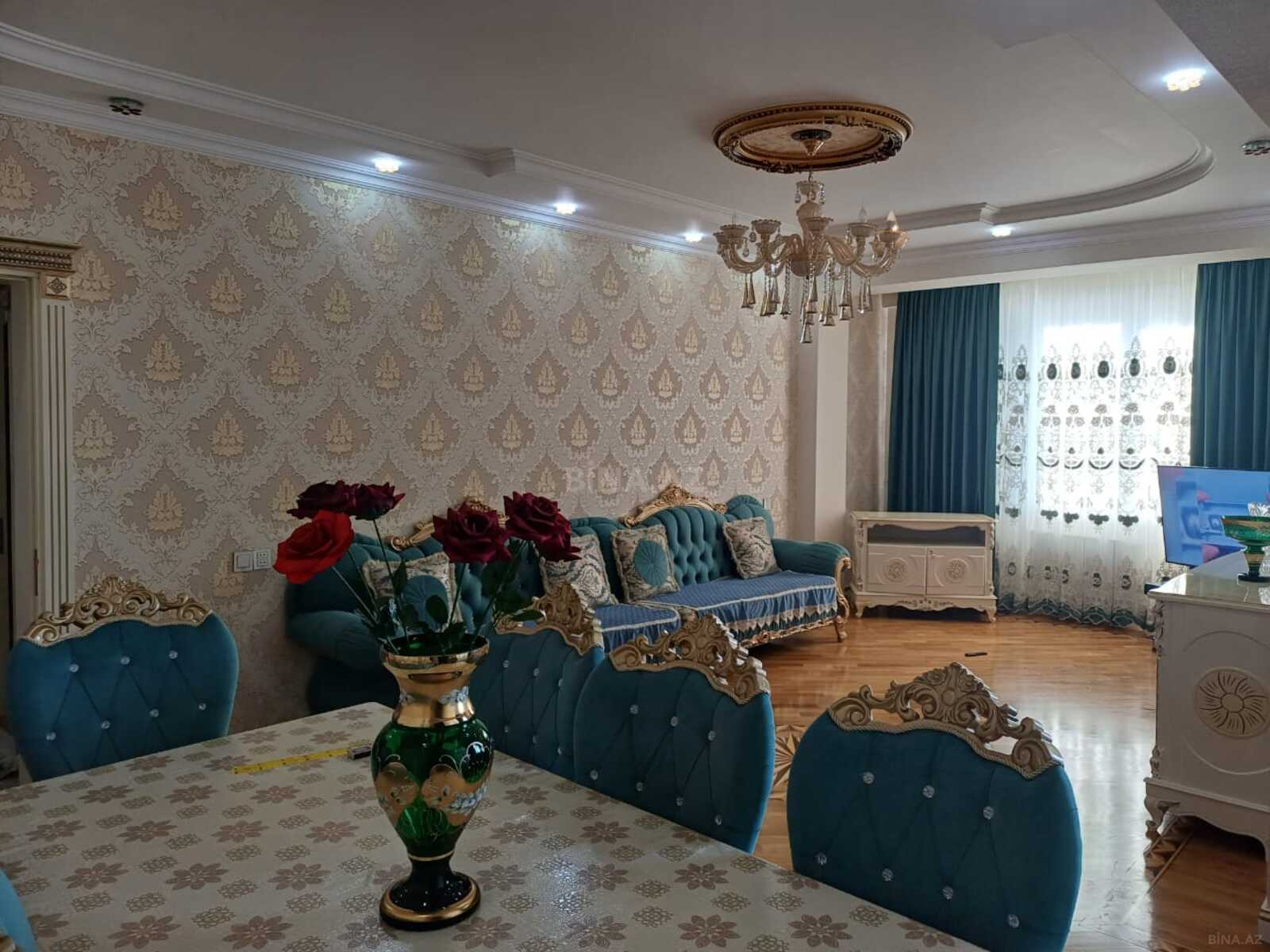 3 otaqlı yeni tikili - Həzi Aslanov m. - 121 m² (2)