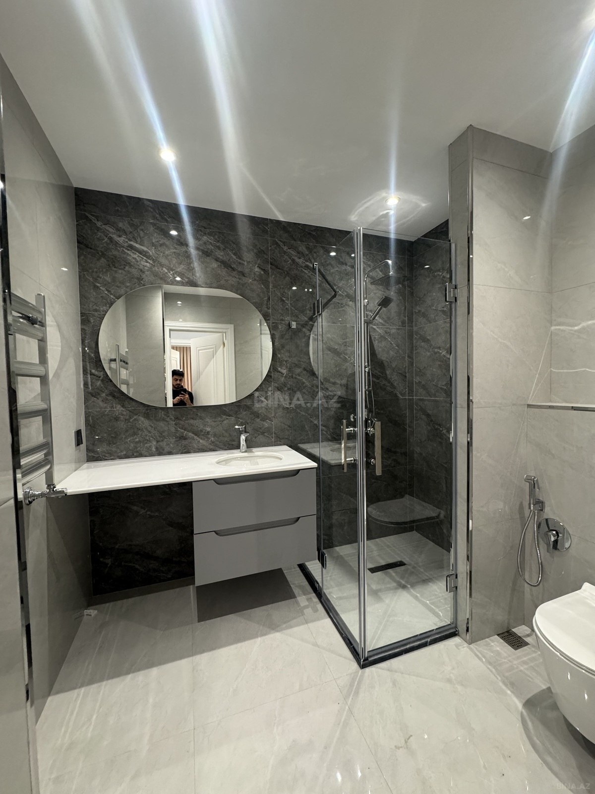 3 otaqlı yeni tikili - Nəriman Nərimanov m. - 94 m² (7)