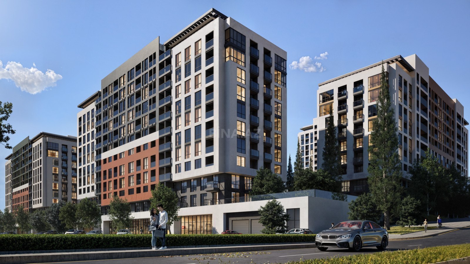 3 otaqlı yeni tikili - Yeni Yasamal q. - 118 m² (2)