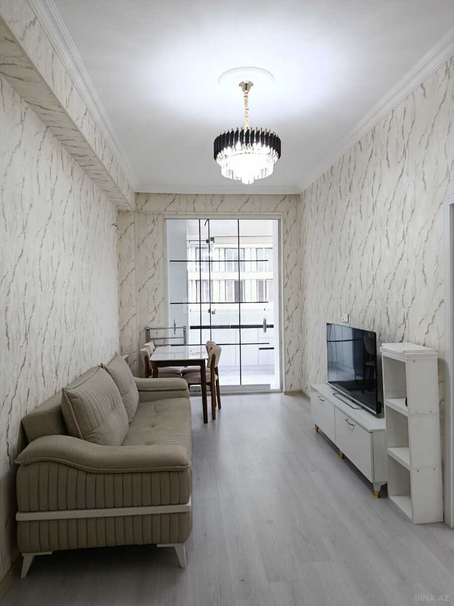 2 otaqlı yeni tikili - Gənclik m. - 43 m² (1)