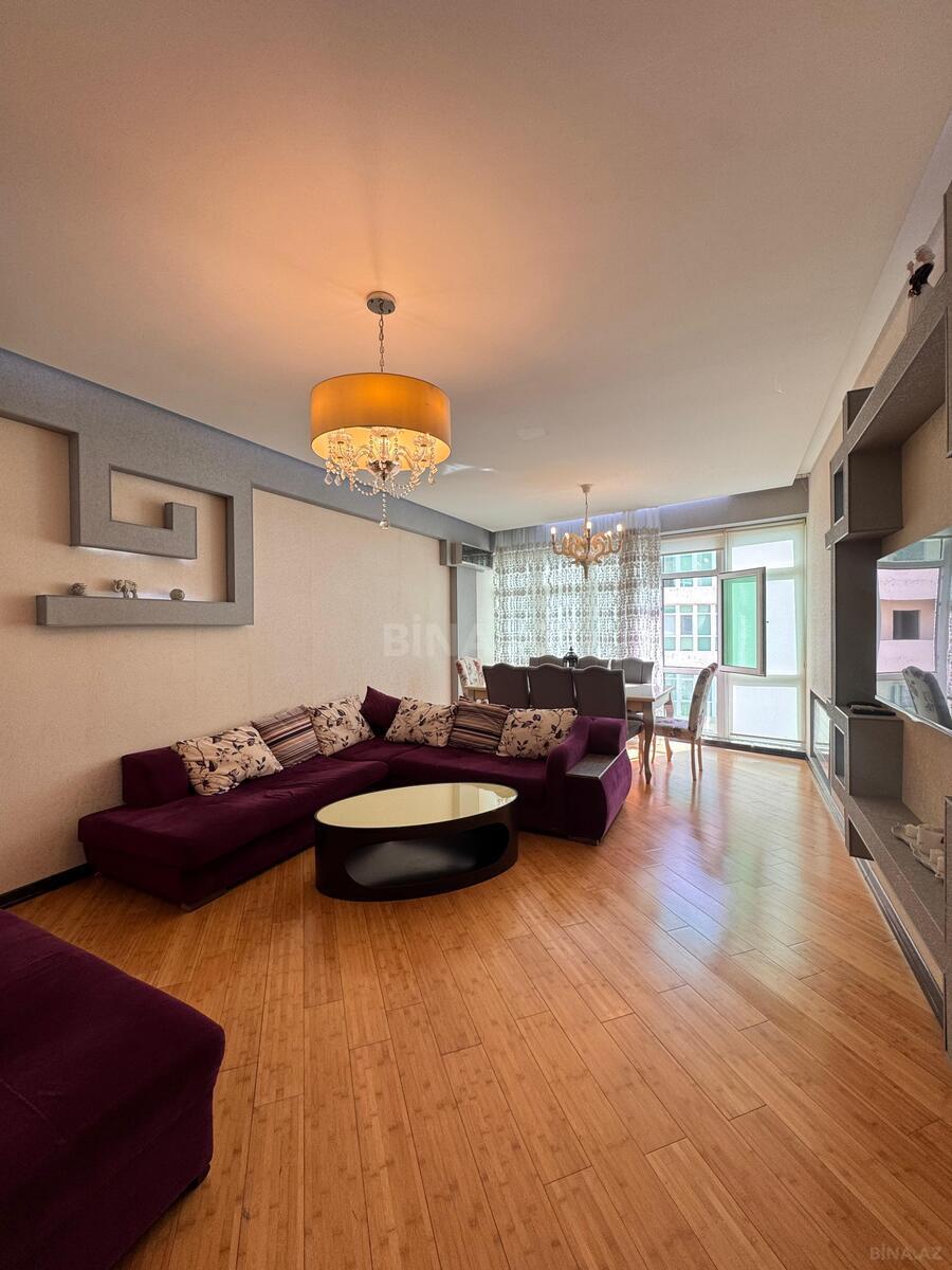 3 otaqlı yeni tikili - Şah İsmayıl Xətai m. - 115 m² (2)