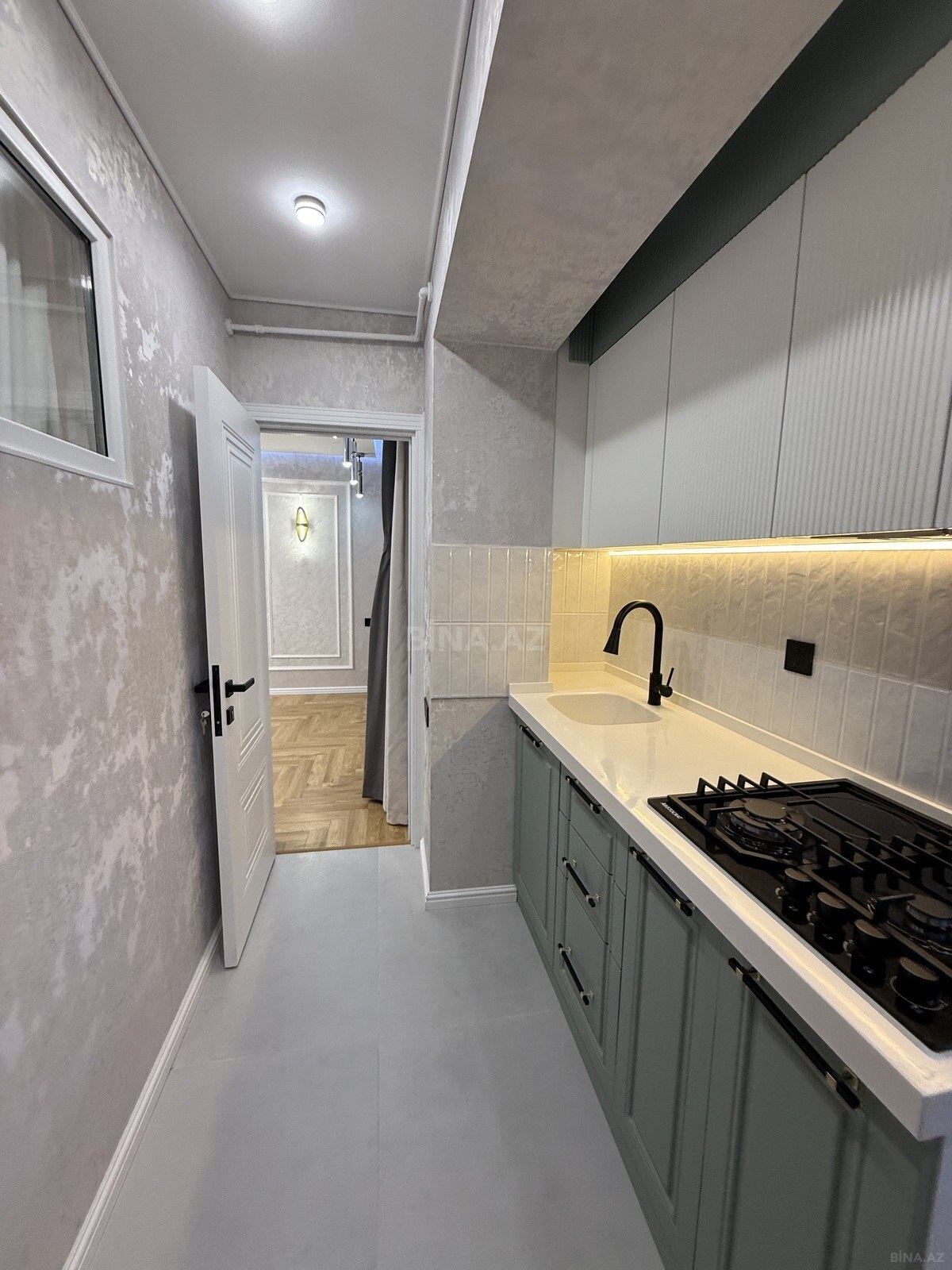 3 otaqlı köhnə tikili - Əhmədli m. - 60 m² (12)