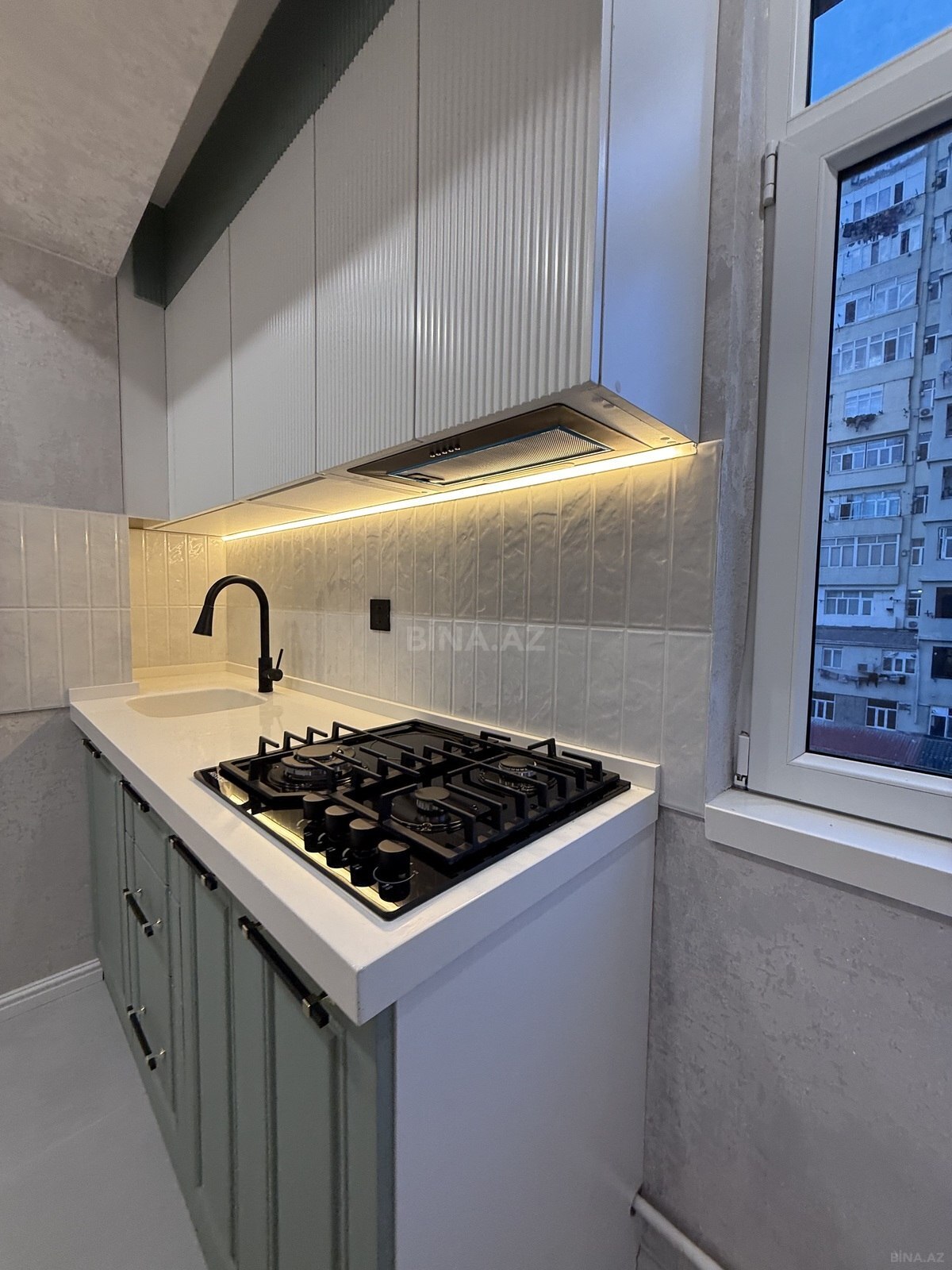3 otaqlı köhnə tikili - Əhmədli m. - 60 m² (11)