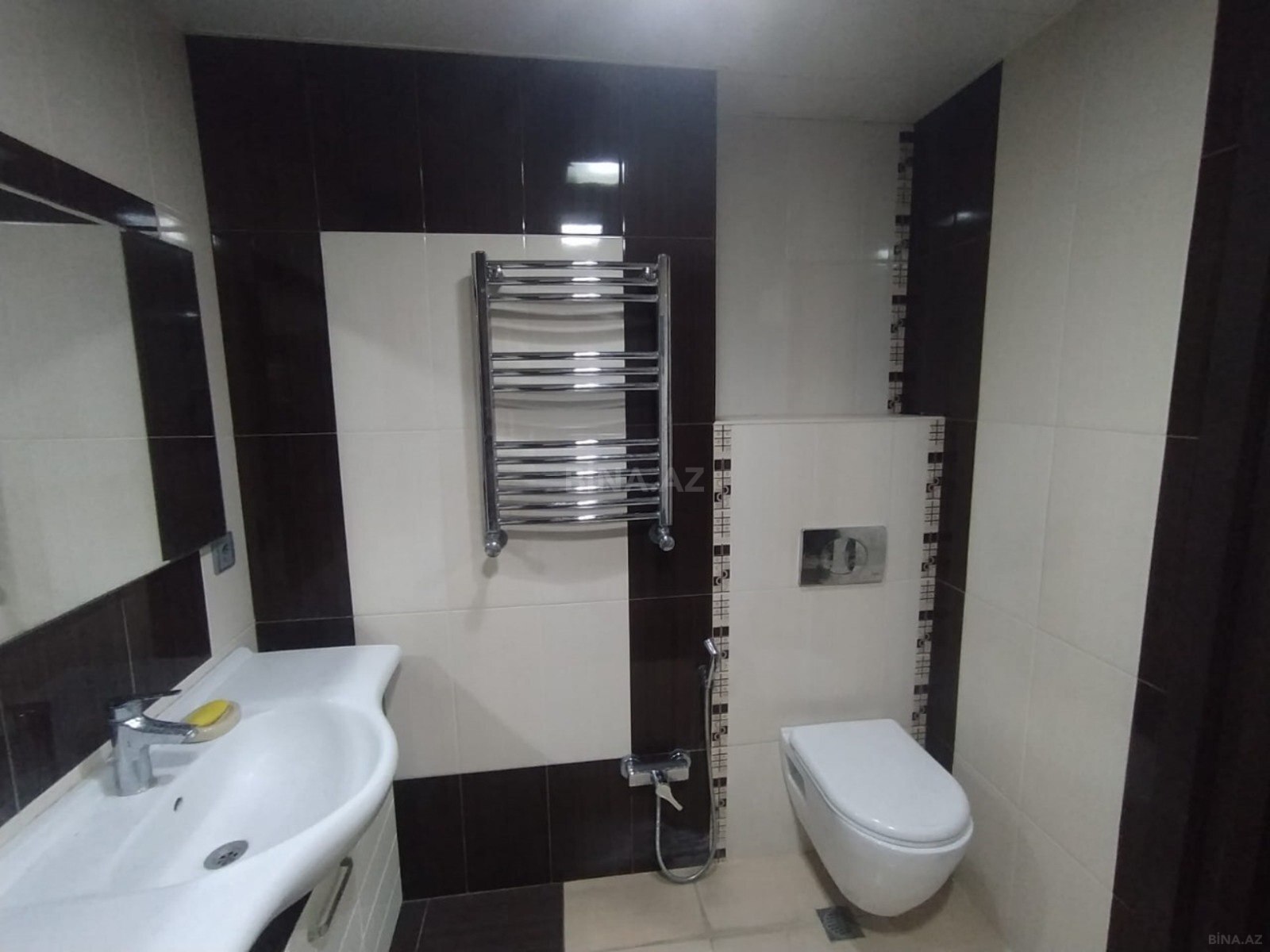 2 otaqlı yeni tikili - Şah İsmayıl Xətai m. - 67 m² (8)
