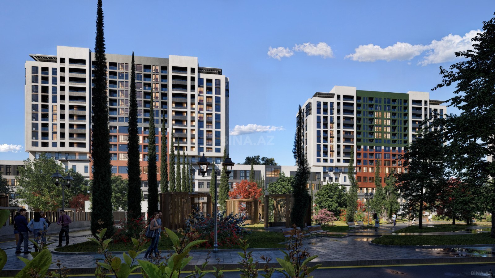 4 otaqlı yeni tikili - Yeni Yasamal q. - 203 m² (3)