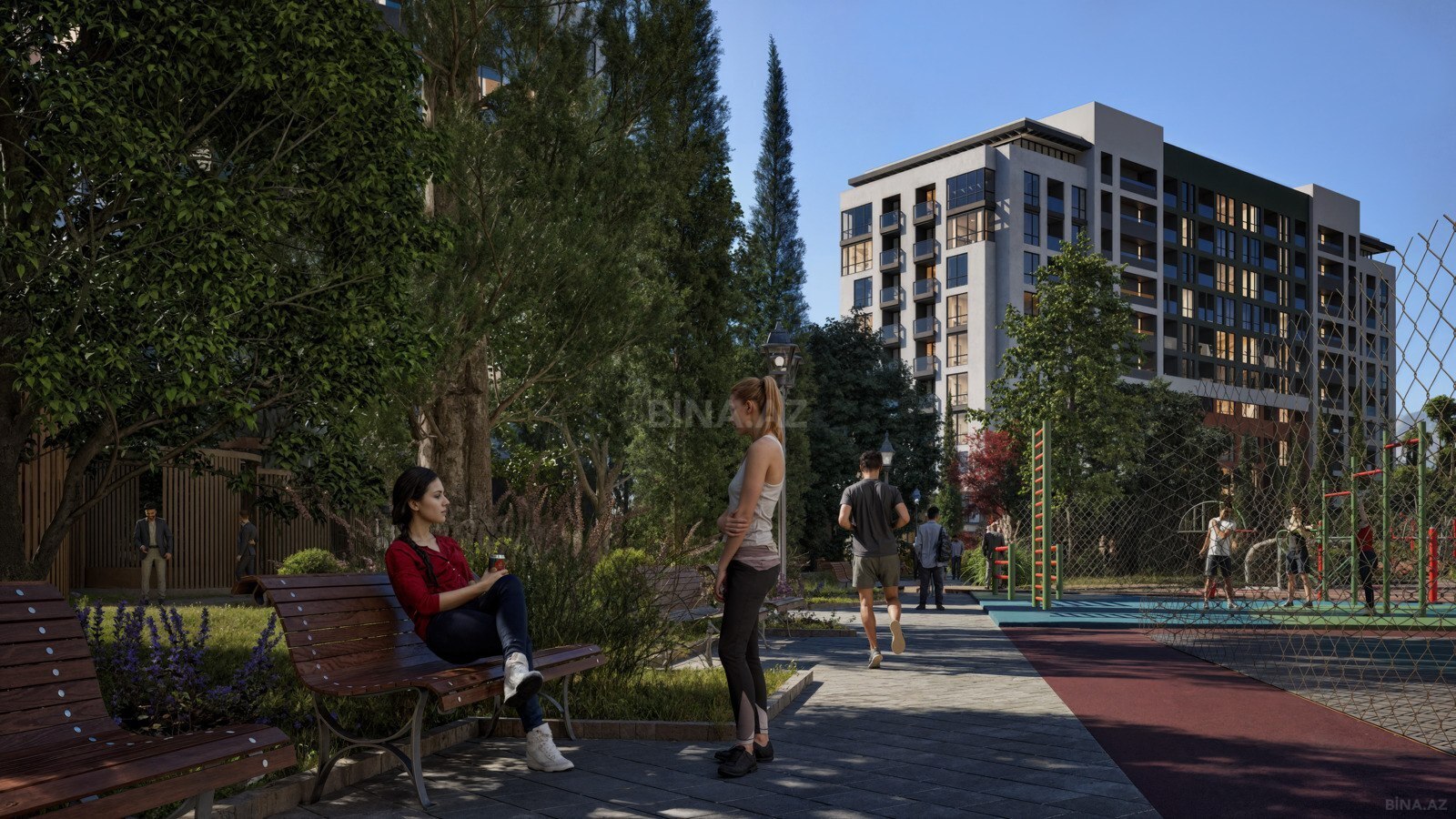 4 otaqlı yeni tikili - Yeni Yasamal q. - 203 m² (8)