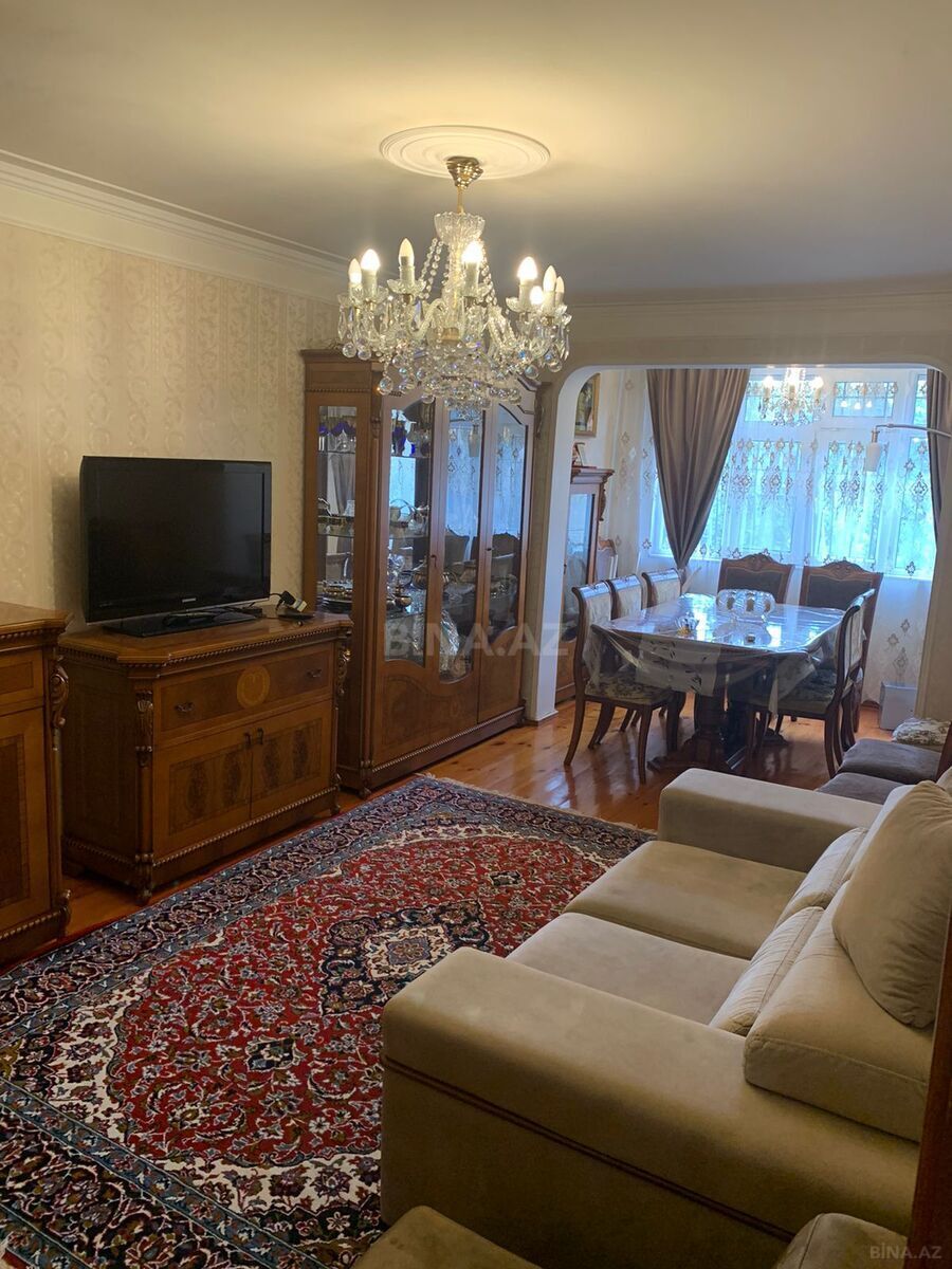 4 otaqlı köhnə tikili - Neftçilər m. - 86 m² (2)
