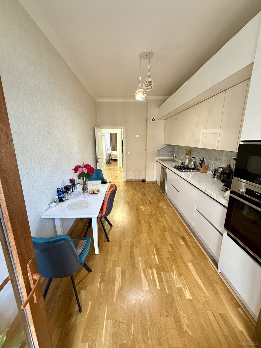3 otaqlı yeni tikili - Qara Qarayev m. - 105 m² (4)