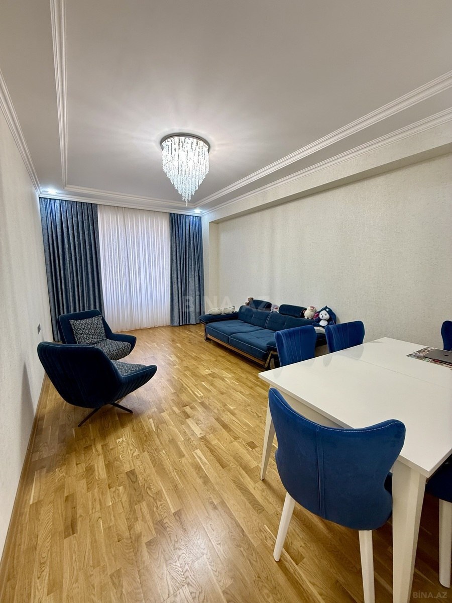 3 otaqlı yeni tikili - Qara Qarayev m. - 105 m² (1)