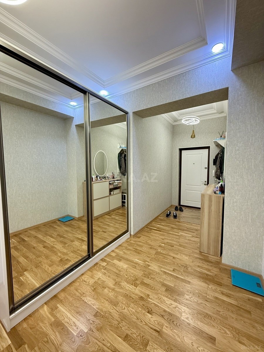 3 otaqlı yeni tikili - Qara Qarayev m. - 105 m² (12)