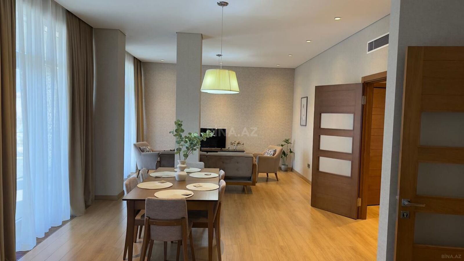 2 otaqlı yeni tikili - Şah İsmayıl Xətai m. - 105 m² (2)