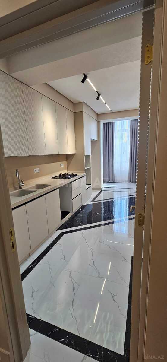 3 otaqlı yeni tikili - İnşaatçılar m. - 113 m² (20)