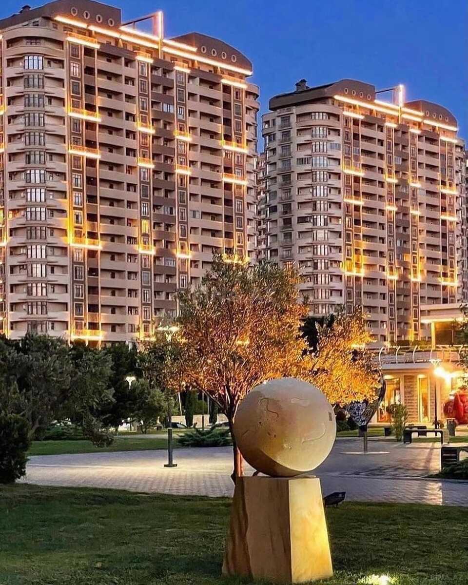 3 otaqlı yeni tikili - Şah İsmayıl Xətai m. - 172 m² (2)