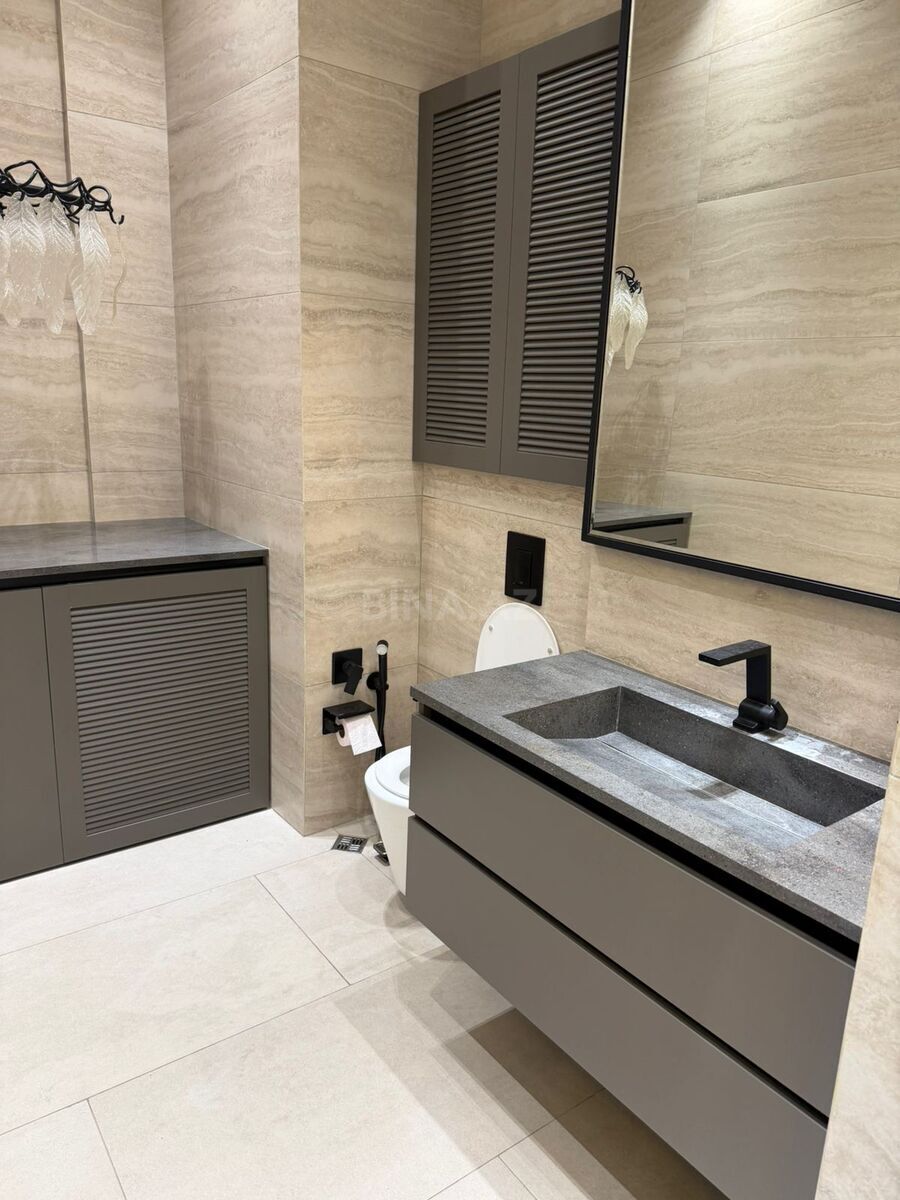 3 otaqlı yeni tikili - Elmlər Akademiyası m. - 150 m² (23)