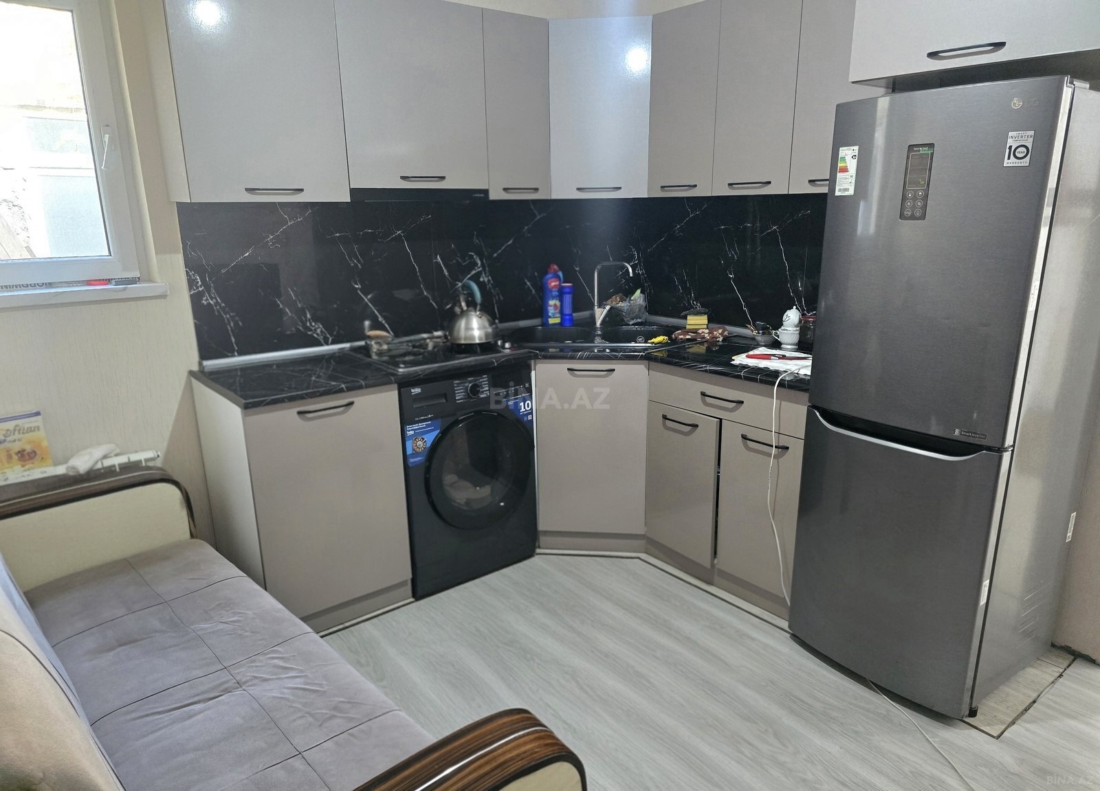 4 otaqlı həyət evi/bağ evi - Həzi Aslanov q. - 103 m² (16)