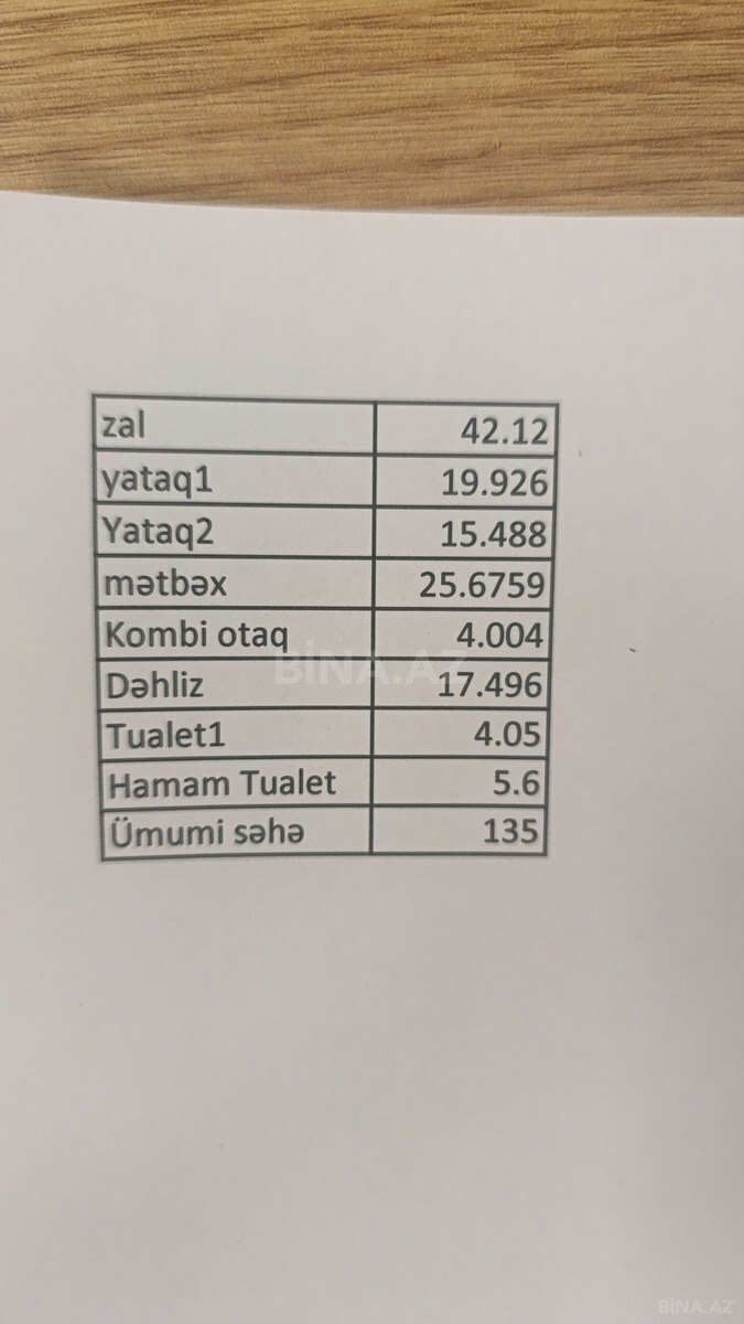 3-room apartment for sale, Baku